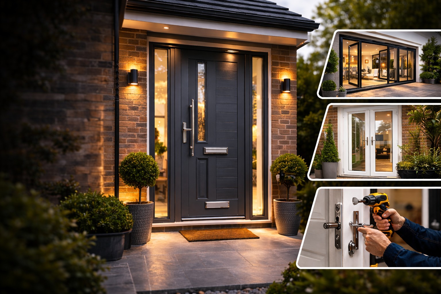 Door installation by Southwood Windows Kent